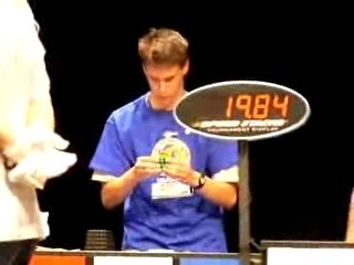 Rubik's World Championship 2007 - Balázs Smohai: 18.41