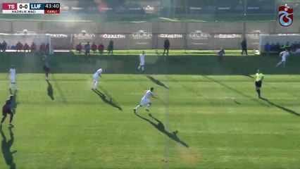 Yusuf Yazıcı Goal - Trabzonspor vs Luftëtari Gjirokastër 1-0  09.01.2017 (HD)