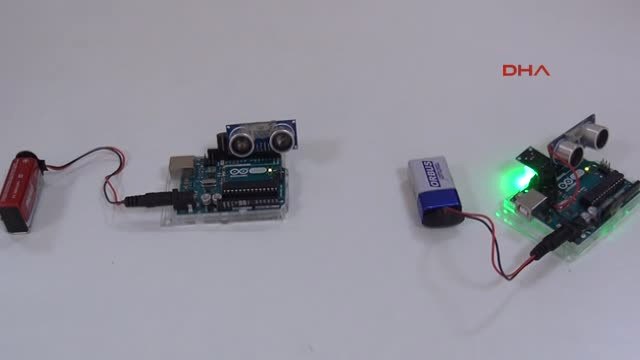 Yozgat'ta Öğrenciler Görme Engelliler İçin Engel Algılama Cihazı Yaptı