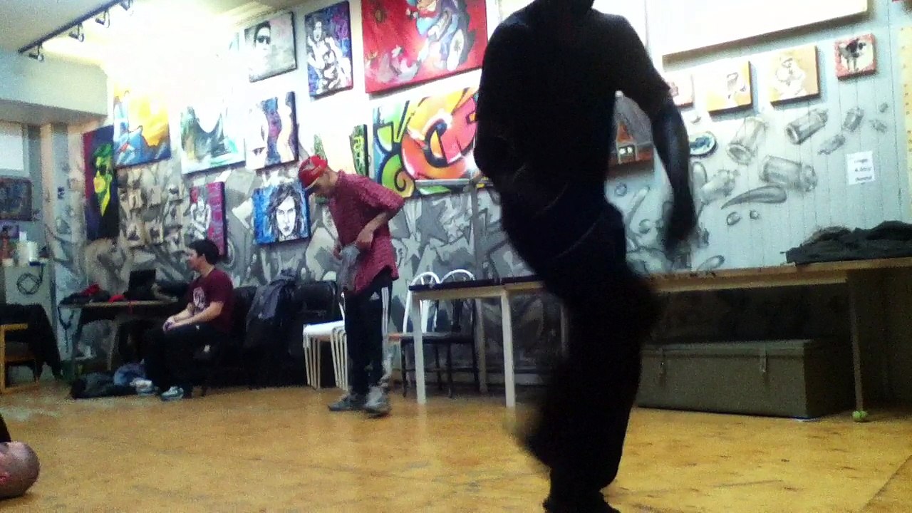 Bboy Capcom practice last year 2016-2017