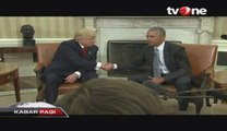 Trump Temui Obama di Gedung Putih