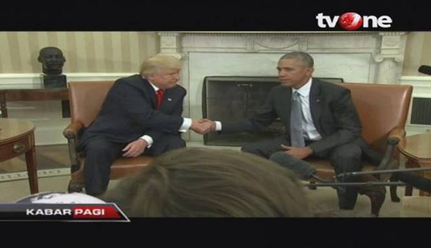 Trump Temui Obama di Gedung Putih
