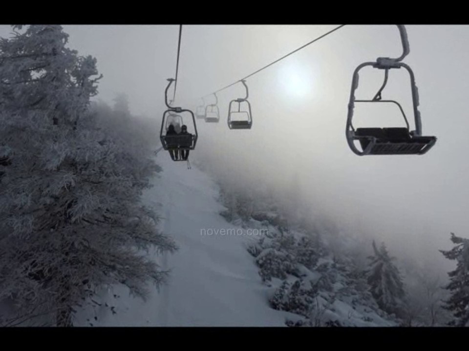 Sport d’hiver : Tempête de neige dans les Alpes Savoie - Véritable déluge – Fortes chutes de neige  Vlog