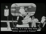 Mickey bombarde la France (propagande de vichy)