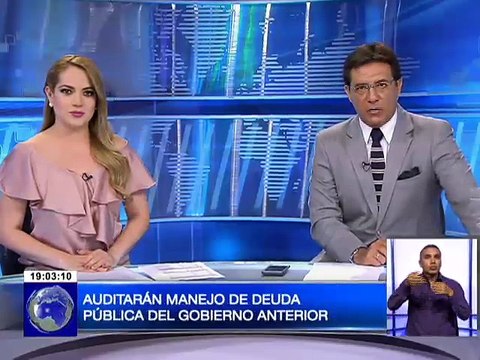 Auditarán manejo de deuda pública del gobierno anterior