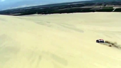 Il est parti dans une incroyable série de tonneaux