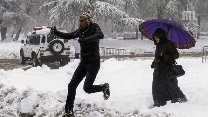 Le Maroc sous la neige