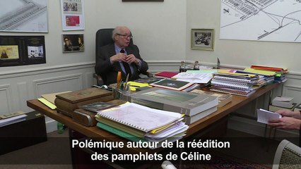 Polémique autour de la réédition des pamphlets de Céline