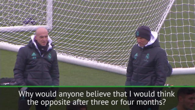 Real don't need new players - Zidane
