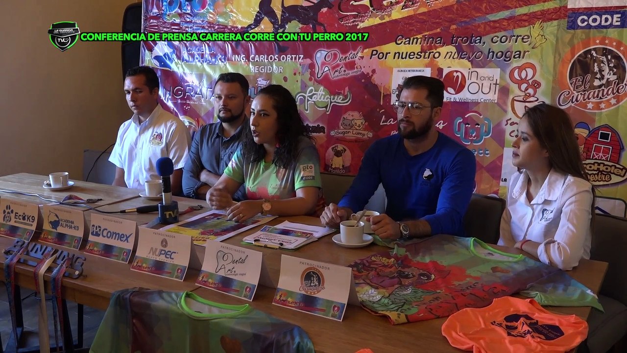 Conferencia De Prensa Carrera Corre Con Tu Perro 2017