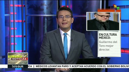 Cineasta Del Toro gana Mejor Director y Música en los Globos de Oro