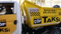 Nusaybin'de 'çöp taksi' uygulaması - MARDİN