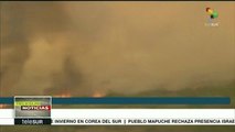 Argentina: intensifican operativo contra incendios en Mendoza
