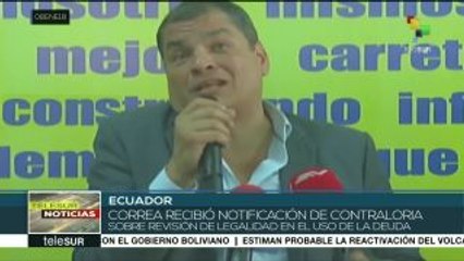 Ecuador: Correa dice que consulta popular busca impedir su reelección