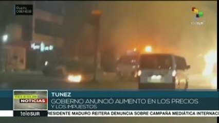 Protestas en Túnez contra situación económica dejan al menos un muerto
