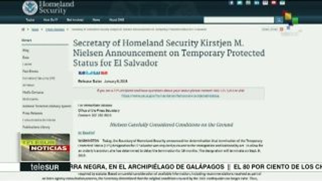 EE.UU. elimina protección para 200.000 inmigrantes salvadoreños