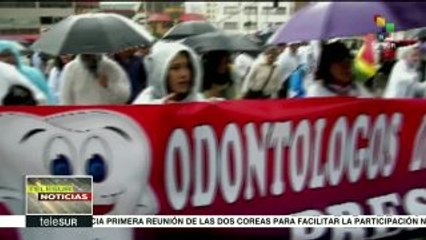 Médicos levantan paro y aceptan acuerdo con gobierno boliviano