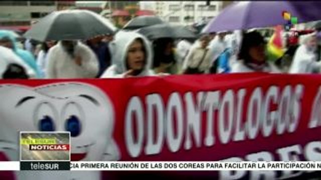 Médicos levantan paro y aceptan acuerdo con gobierno boliviano