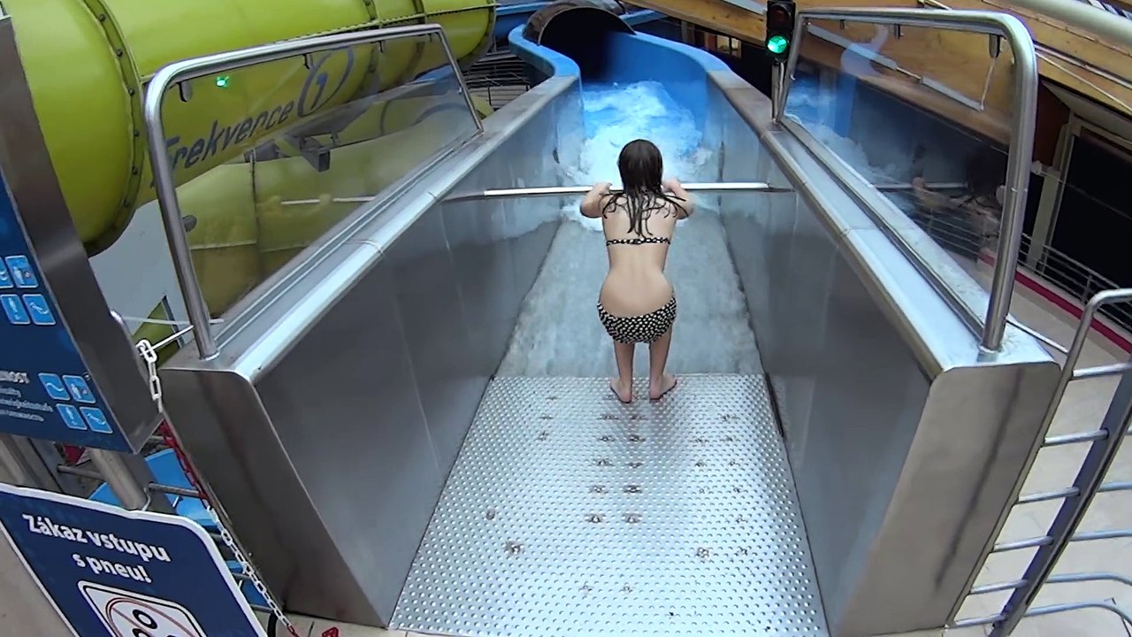 Scary Canyon Water Slide at Aquapalace