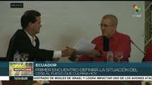 teleSUR noticias. Ecuador: ELN y Gobierno colombiano reanudan diálogos