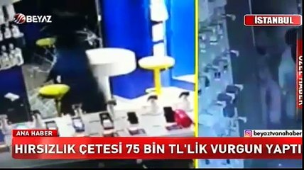 Mermerli hırsızlar pes dedirtti