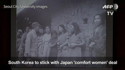 S. Korea to stick with Japan 'comfort women' deal