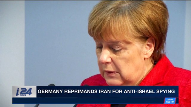 i24NEWS DESK | Germany reprimands Iran for anti-Israel spying | Tuesday, January 9th 2018