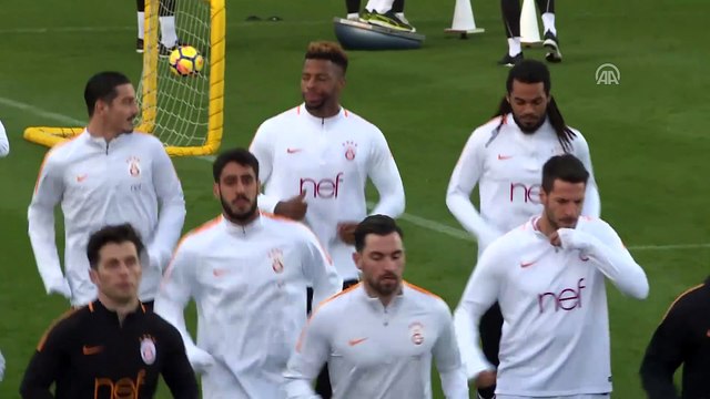 Galatasaray, ikinci yarı hazırlıklarına devam etti - ANTALYA