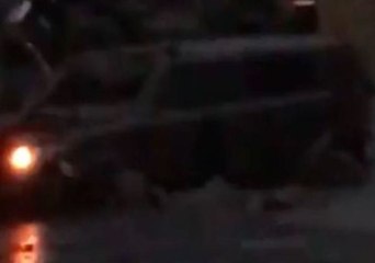 Vehicles Caught in Mud in Burbank Amid Heavy Rains