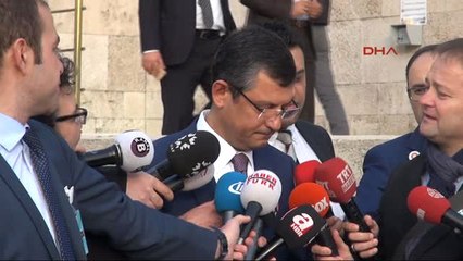 CHP'li Özgür Özel Açıklamalarda Bulundu