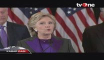Hillary Clinton Terima Kekalahan dari Trump
