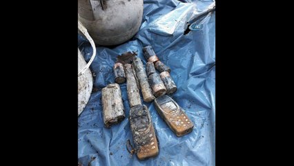 Teröristlere bir darbe daha: 1 sığınak ve patlayıcı ele geçirildi