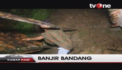 Sungai Cipamingkis Meluap, Ratusan Rumah Terendam Banjir