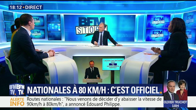 La limitation de vitesse à 80km/h sur certaines routes secondaires est confirmée