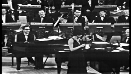 France Gall par France Gall, France 3, France Gall se souvient d'avoir reçu une gifle par la concurrente anglaise à l'Eurovision, lun08jan2018