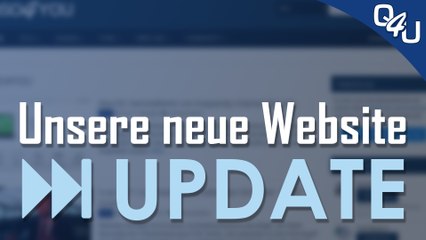 Unsere neue Website - QSO4YOU Update #3 | QSO4YOU Tech