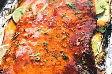 Honey Sriracha Lime Salmon