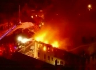EE.UU: un incendio de grandes proporciones se registró en Massachusetts