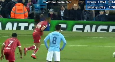 Bobby Reid Penalty Goal - Manchester City 0-1 Bristol City