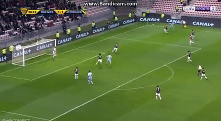 A.Diakhaby Goal HD Nice 1 -2 Monaco 09.01.2018 HD