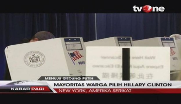 Antusiasme Warga Ikuti Pilpres Amerika Serikat