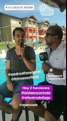 Pedro en Intrusos back - 09 de Enero