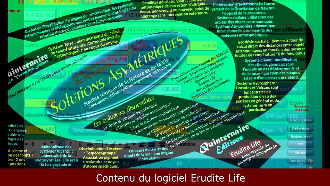 Présentation du Projet Quinternaire (1re partie)