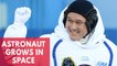 Japanese astronaut Norishige Kanai grows more than 3 inches in space