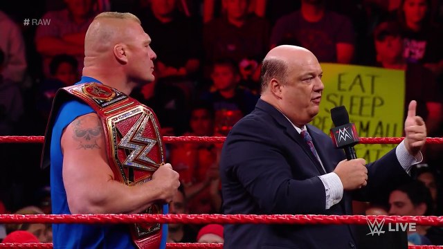 Brock Lesnar wreaks havoc on Miz TV : Raw, Aug. 7, 2017