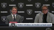 Jon Gruden on return to coaching: 'I have a lot to prove, no question'