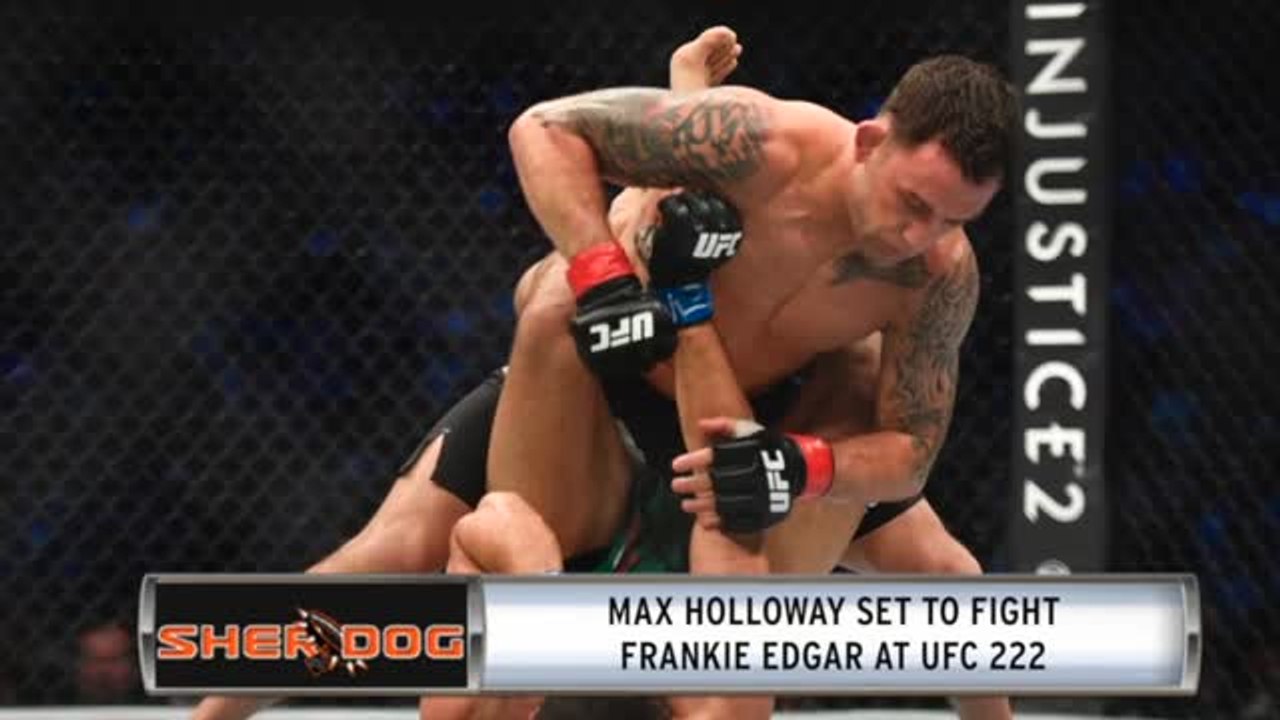 Max Holloway To Fight Frankie Edgar At UFC 222