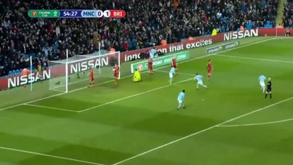 Manchester City vs Bristol City Kevin De Bruyne Goal - 1-1