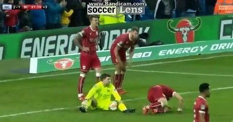 Sergio Aguero Goal HD - Manchester City 2-1 Bristol City 09.01.2018
