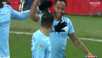 Sergio Aguero Goal HD - Manchester City	2-1	Bristol City 09.01.2018